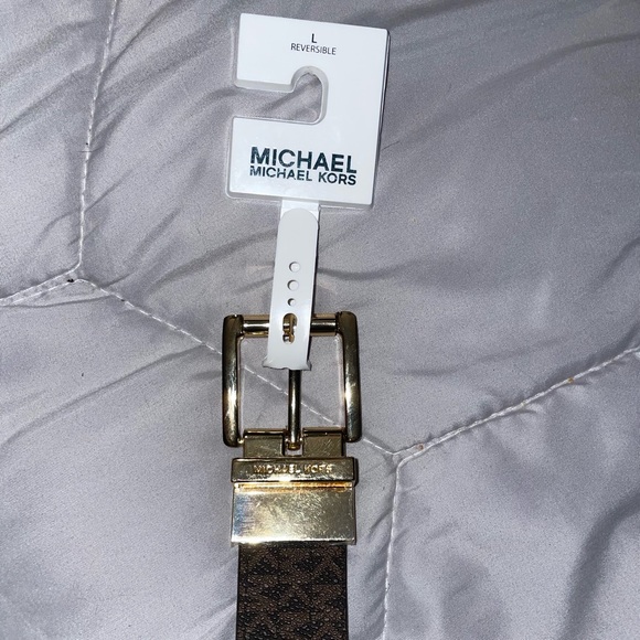 NWT Michael Kors Twist Reversible Belt 2 in 1 - Picture 2 of 9